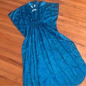 Vintage Asian Silk Maxi